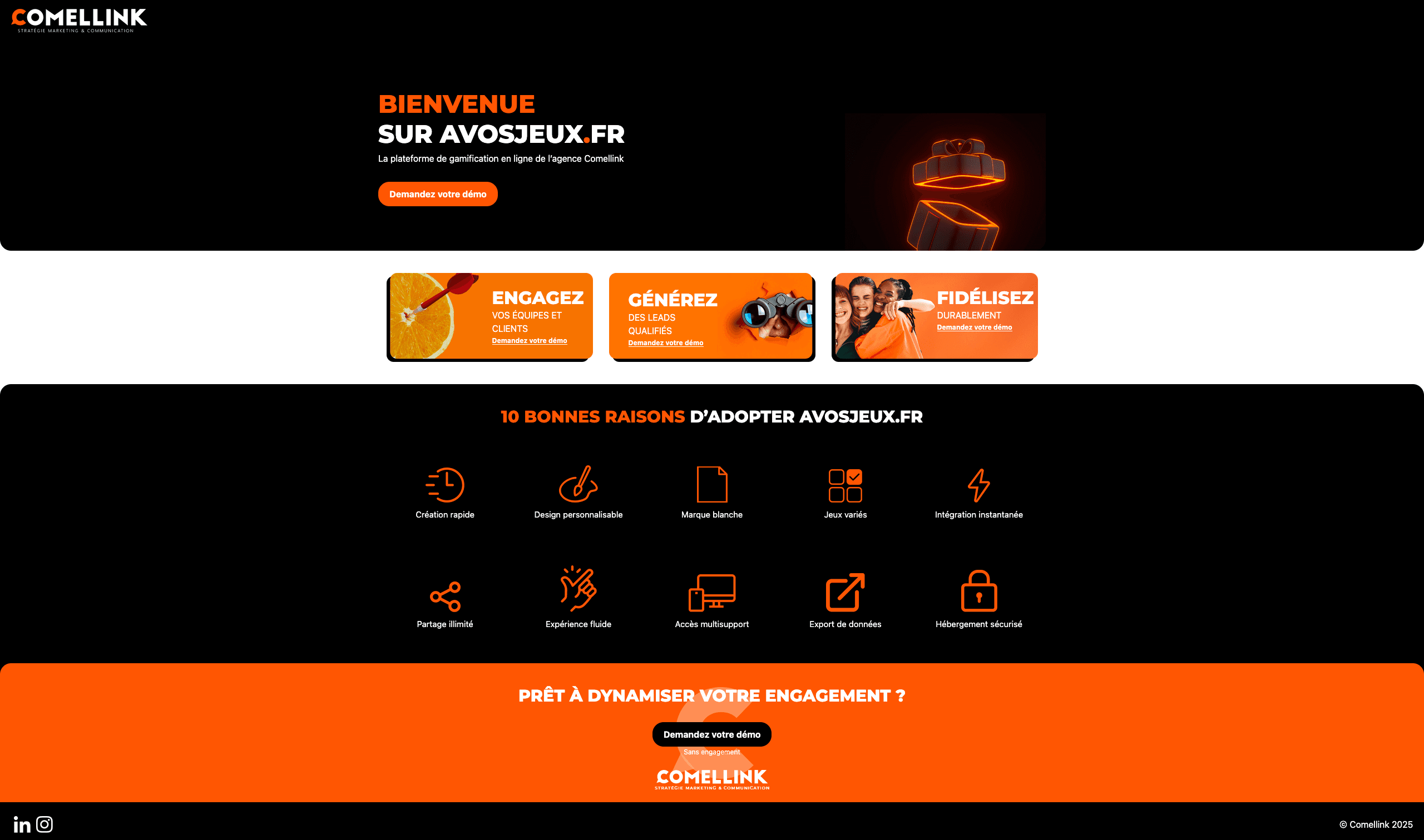 Comellink | Gamification Multicanal